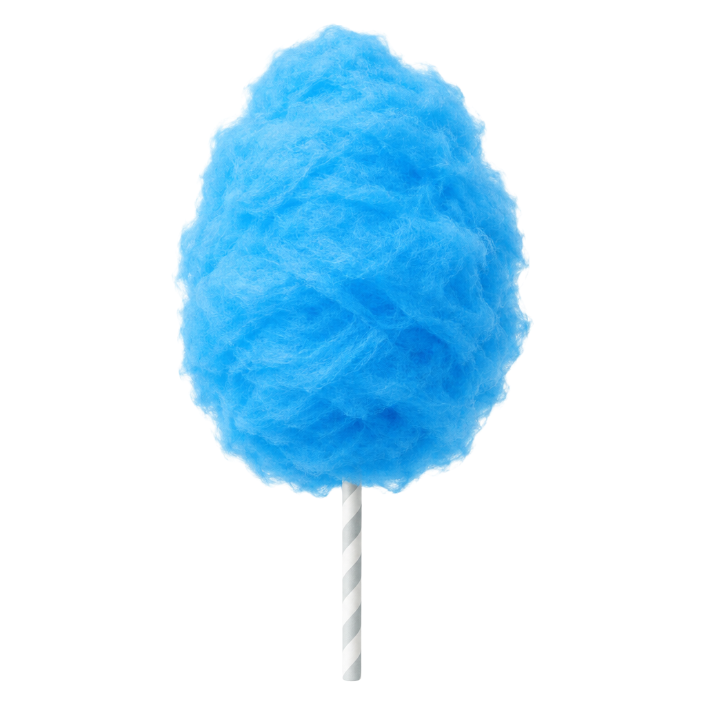 Blue Raspberry cotton candy
